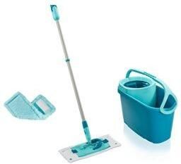 Leifheit Clean Twist Vloerwisser M Klittenband Ergo 33Cm + Gratis doek