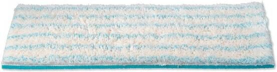 Leifheit Picobello M dweildoek Cotton Plus voor stenen vloeren 33 cm wisbreedte turquoise wit