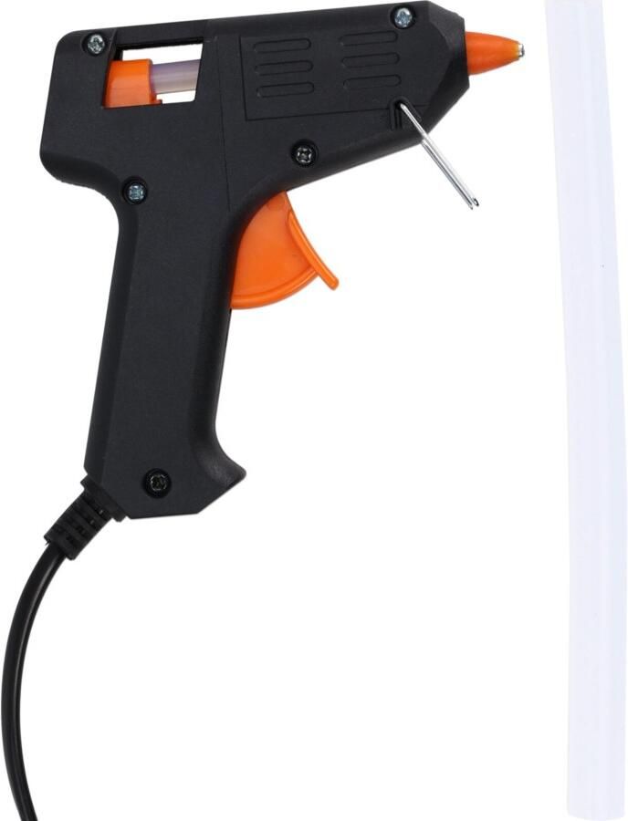 Lijmpistool 10 Watt Zwart