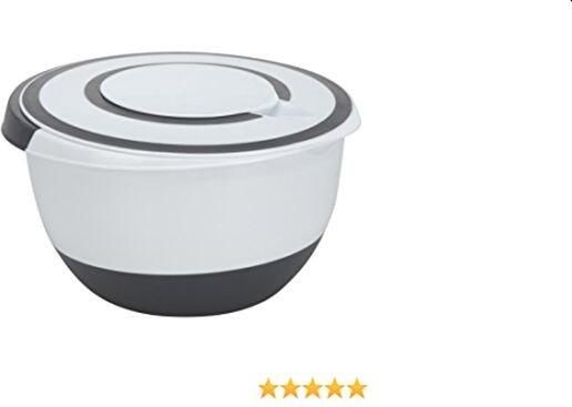 Excellent Houseware Mengkom 5L Wit Zwart