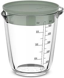 Mepal Chef it glazen maatbeker 500 ml (met deksel)