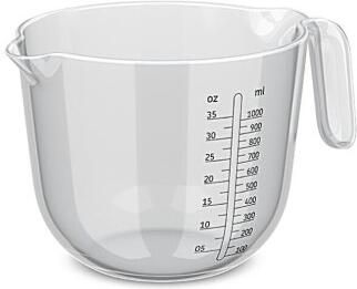 Mepal maatbeker chef it 1000 ml helder - Foto 3