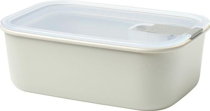 Mepal – Vershouddoos EasyClip – Schaal met deksel en kliksluiting – Geschikt voor de magnetron stoomoven koelkast & vriezer – Luchtdicht & lekvrij 1000 ml – Nordic white