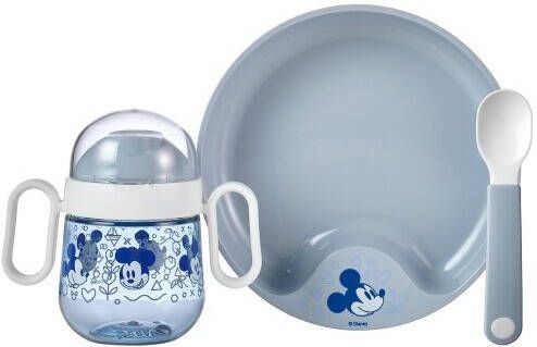 Mepal Set babyservies Mio 3 delig mickey mouse