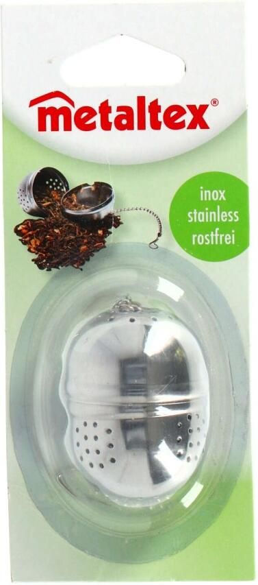 Metaltex Thee-infuser 6 X 5 Cm Rvs Zilver