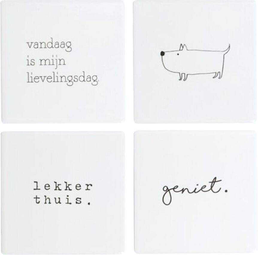 Gusta. Gusta Onderzetters wandtegels 10x10cm