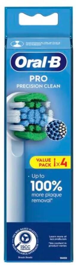Oral B Oral-B Pro Precision Clean Opzetborstels met CleanMaximiser Technologie 4 Stuks - Foto 6
