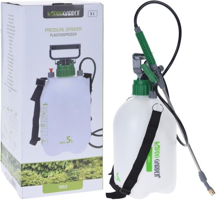 A.K.A. Pro Garden Plantensproeier Drukspuit 5 Liter Inclusief draagriem