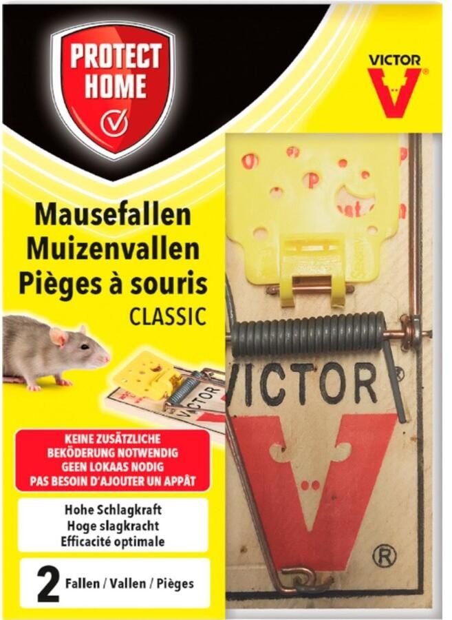 Protect Home Muizenval Hout Ongediertebestrijding 2 stuks - Foto 2