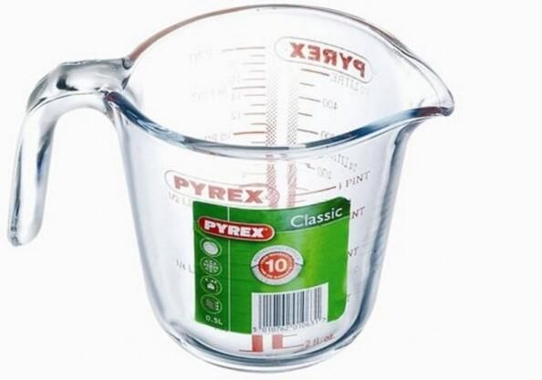 Pyrex Maatbeker Classic Prepware 500 ml Hittebestendig Glas - Foto 6