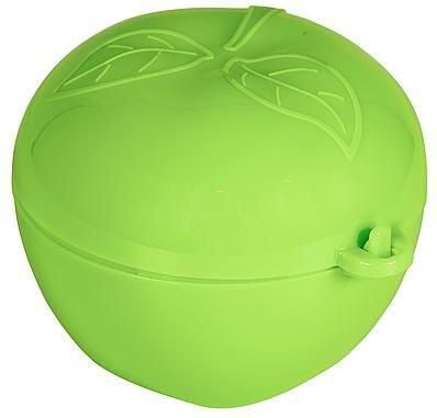 Merkloos Rotho appelbox Ø 11 x 8 5 cm groen