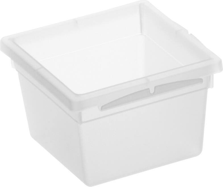 Rotho Ladebakje 8x8cm Basic Transparant