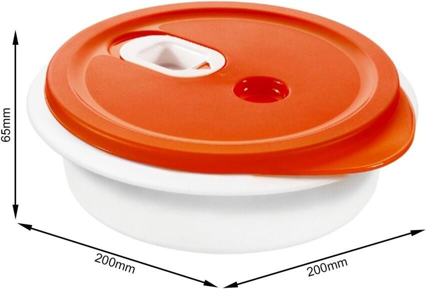 Rotho Magnetronbord Diep 1 Liter Micro Papaya Rood