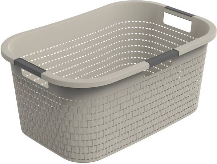 Coppens Rotho wasmand 40 liter country cappuccino