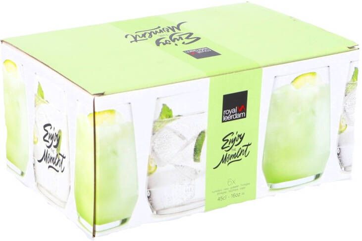 Royal Leerdam glas moment set 6 45cl