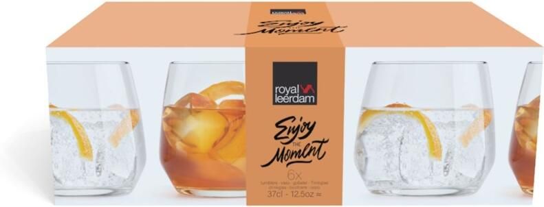 Royal Leerdam Enjoy the Moment waterglas (set van 6)