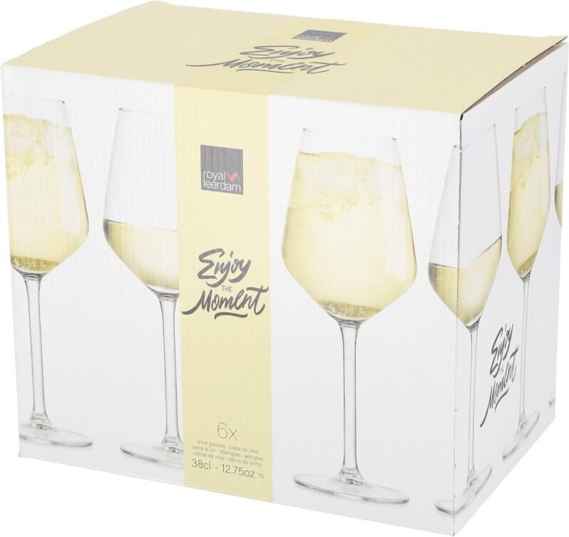 Royal Leerdam wijnglas moment set 6 38cl