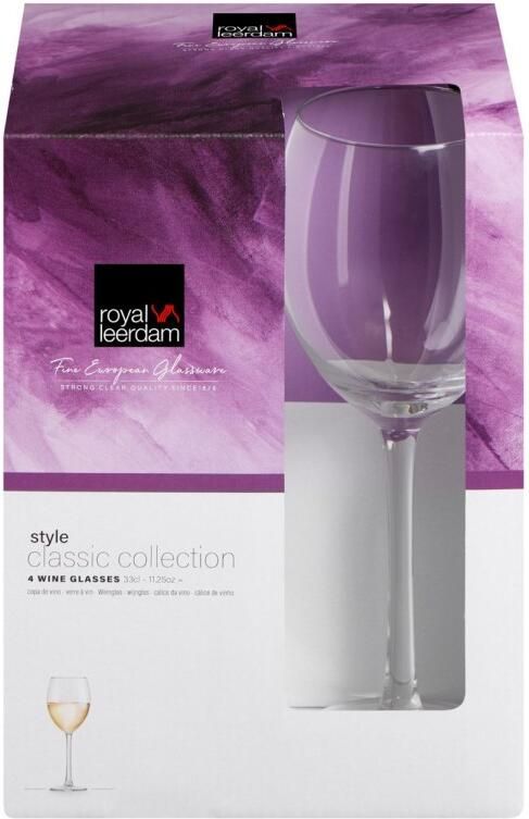 Royal Leerdam Wijnglas Style Set 4 33 Cl