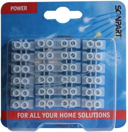 Scanpart Kroonklemstrip 6mm 4x6 Stuks