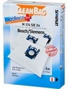 Coppens CleanBag M174SIE24 Bosch Siemens GXL GXXL GAL Mirco+ 4 stuks