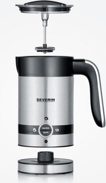 Severin SM 3584 Melkopschuimer perfect voor één of twee kopjes -360°-systeem RVS - Foto 2