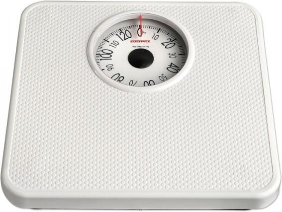 Soehnle personenweegschaal analoog Tempo wit tot 130 kg 1 gr. nauwkeurig