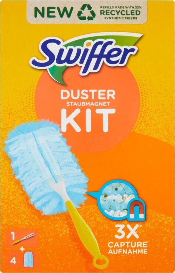 Swiffer duster starterset met 4 dusters