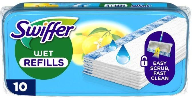 Coppens Swiffer wet citrus fresh navullingen 10 stuks