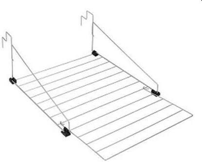Tomado Metaltex Droogrek Den Haag Ophangen aan radiator deur douchewand of balkon 9 meter Drooglengte 5 jaar garantie Zilvergrijs