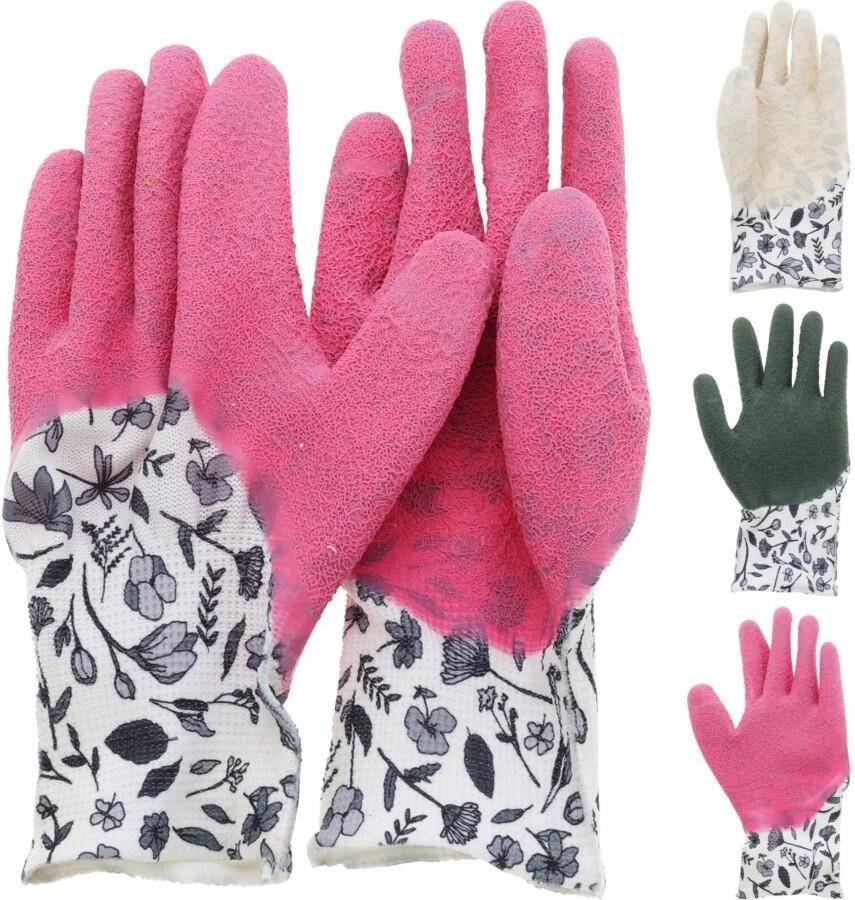 Tuinhandschoen paar Print Kleur