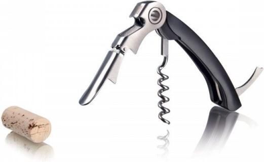 VacuVin Vacu Vin Kurkentrekker Dubbel scharnierend Zwart - Foto 4