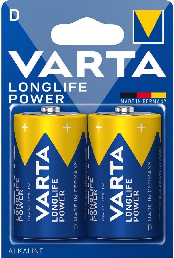 Varta Batterij D 2X Alkaline Longlife Power