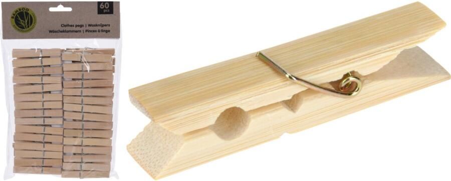 Overige merken Bamboe Wasknijpers 60 Stuks