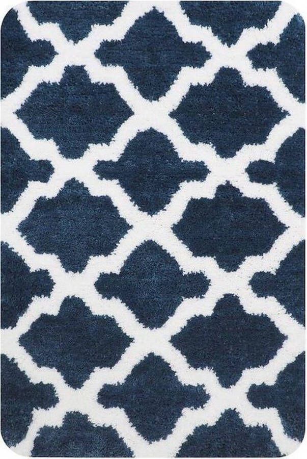 Dutch House Badmat Toulon 60x90 cm Donkerblauw