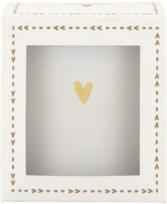 Zusss Geurkaars In Doosje Lievelings Hartje Wit Goud