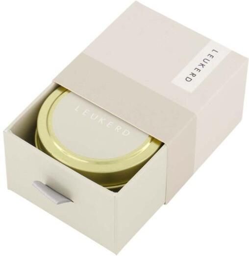 Zusss Geurkaars In Schuifdoosje Leukerd Zand