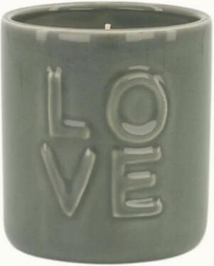 Zusss Geurkaars Keramiek Love