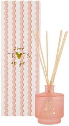 Zusss Geurstokjes 90ml La Dolce Vita Roze