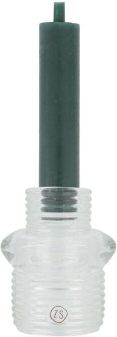 Zusss Glazen Kandelaar Met Ribbels