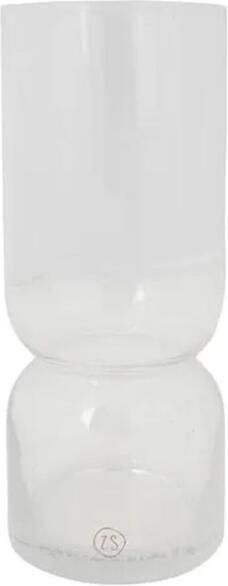 Zusss glazen vaas met bubbeltjes S