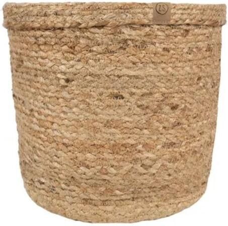 Zusss jute opbergmand 25x25cm naturel