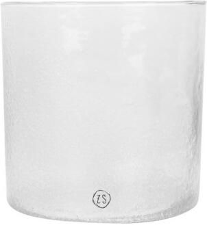 Zusss Kaarsenhouder Frosted Glas