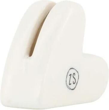 Zusss Keramieken Kaartenstandaard Hartje Wit