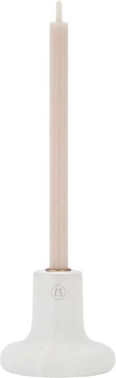 Zusss Klein Kandelaartje Glazuur Off White