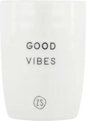 Zusss Koffiemok Good Vibes Wit
