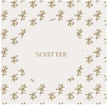 Zusss Servetten Schitter 12 5x12 5Cm Off White