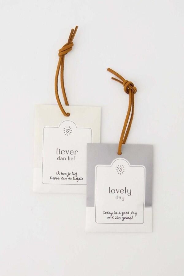 Zusss Set Van 2 Geurzakjes Liever Dan Lief Lovely Day Off