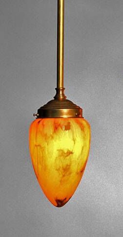 Allure Hanglamp glas Malaga antiek brons