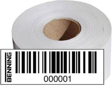 Benning Barcode labels (Nr. 5001 6000)