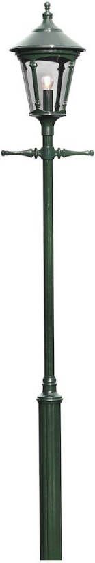 Konstsmide Buitenlamp Virgo 1-lichts groen 62cm inclusief laddersteun 570-600